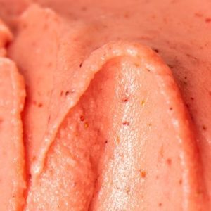 texture sorbet fraise