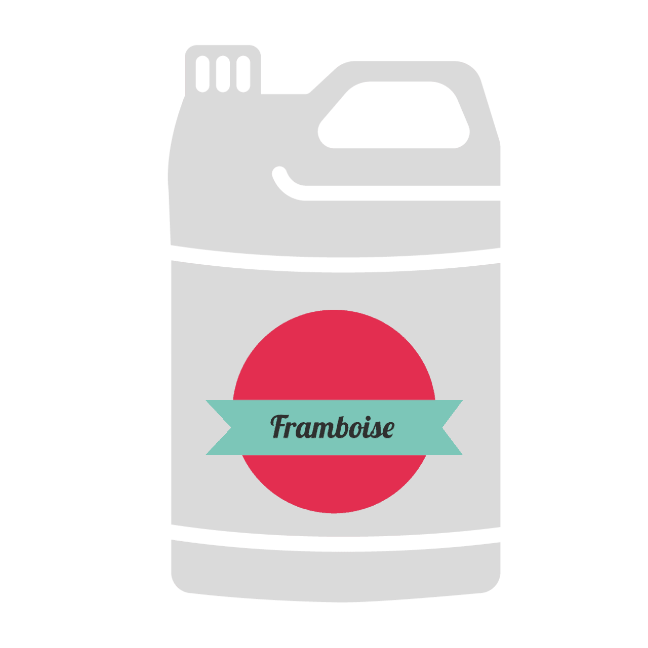 gallon framboise